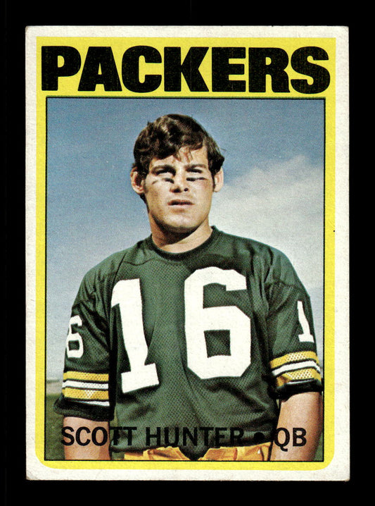 1972 Topps #206 Scott Hunter Very Good HOF-10002590