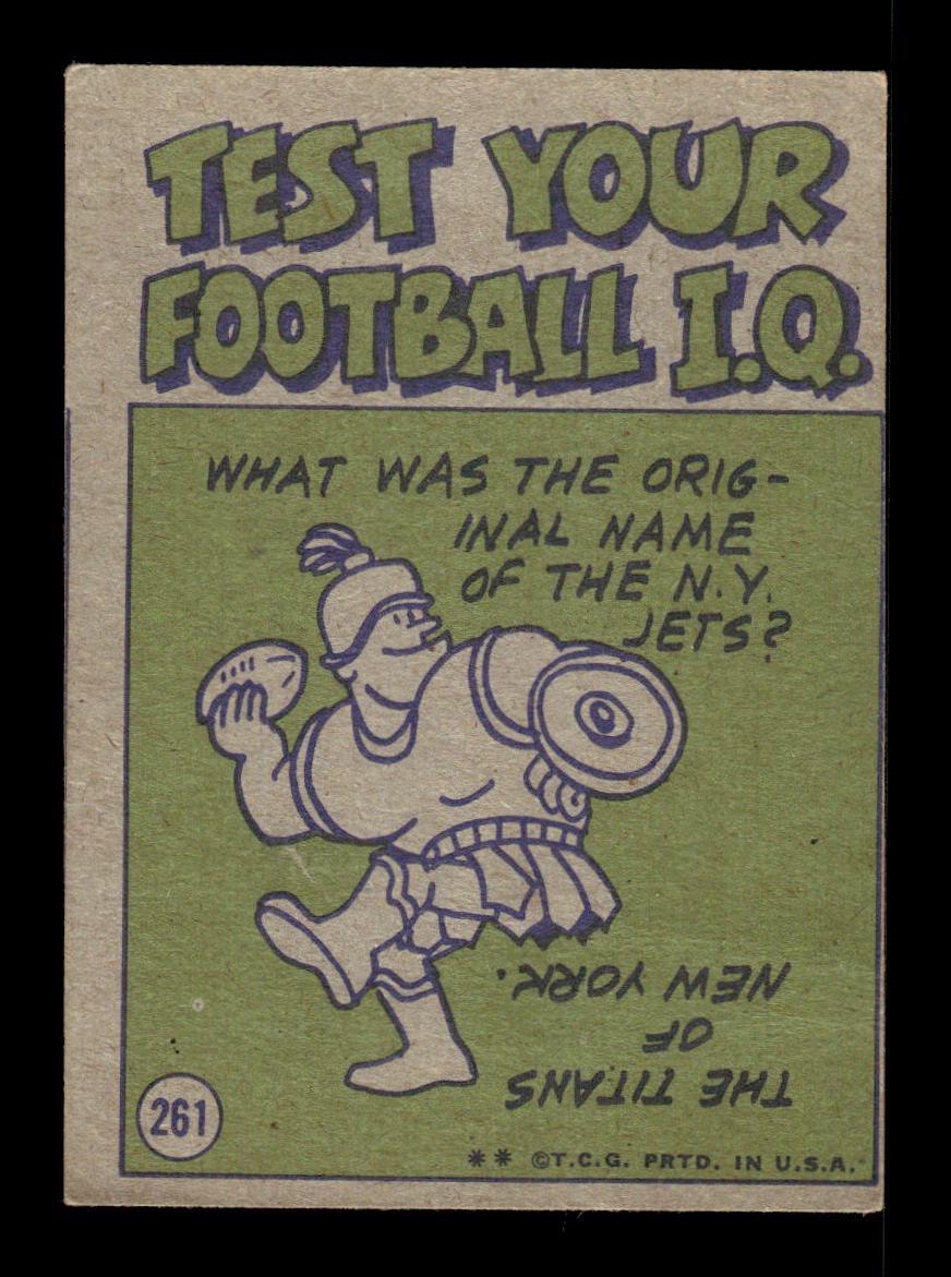 1972 Topps #261 Greg Landry Very Good HOF-10002591