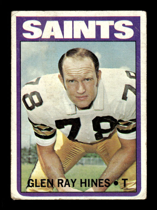 1972 Topps #242 Glen Ray Hines Very Good HOF-10002592