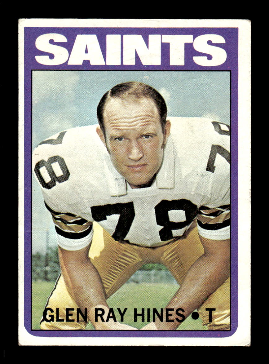 1972 Topps #242 Glen Ray Hines Very Good HOF-10002593