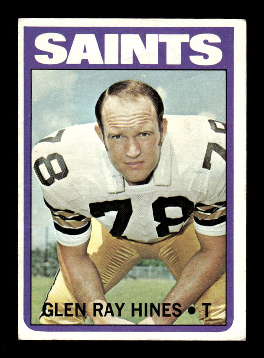 1972 Topps #242 Glen Ray Hines Very Good HOF-10002593