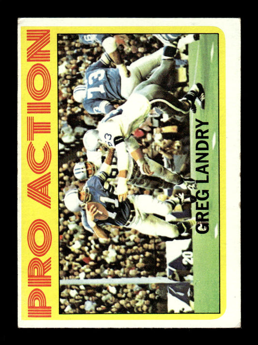1972 Topps #261 Greg Landry Very Good HOF-10002604