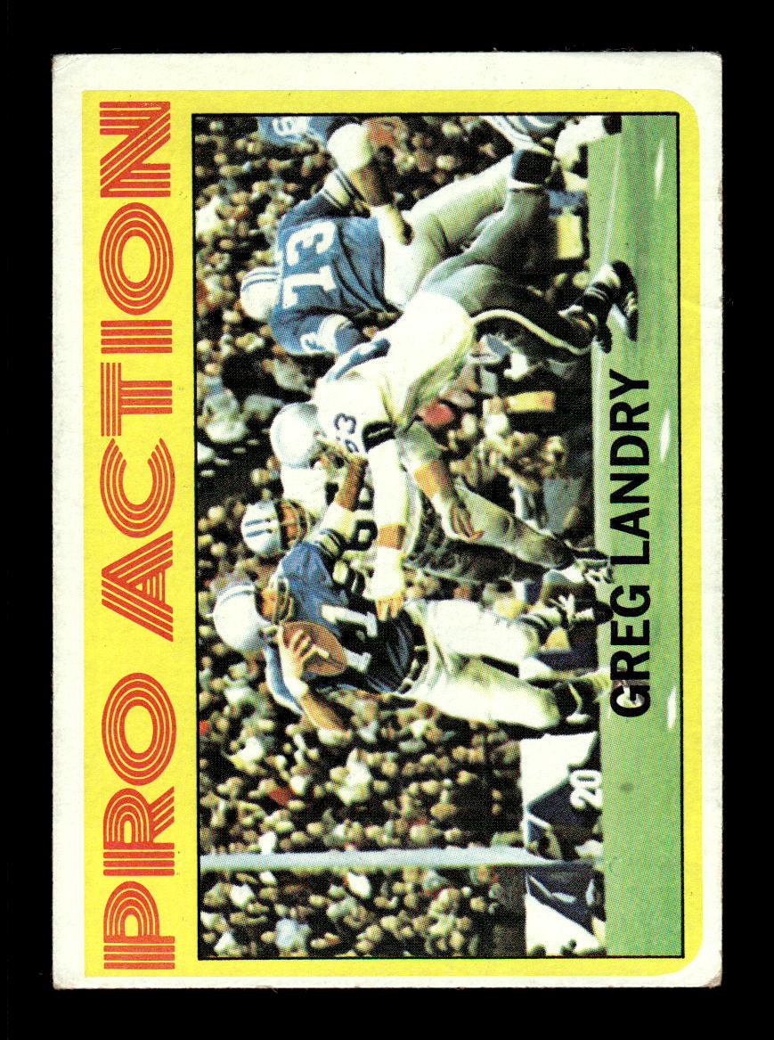 1972 Topps #261 Greg Landry Very Good HOF-10002605