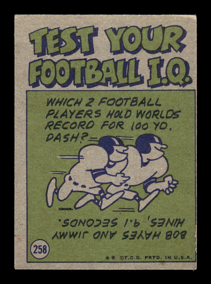 1972 Topps #258 Bob Lee Very Good HOF-10002615