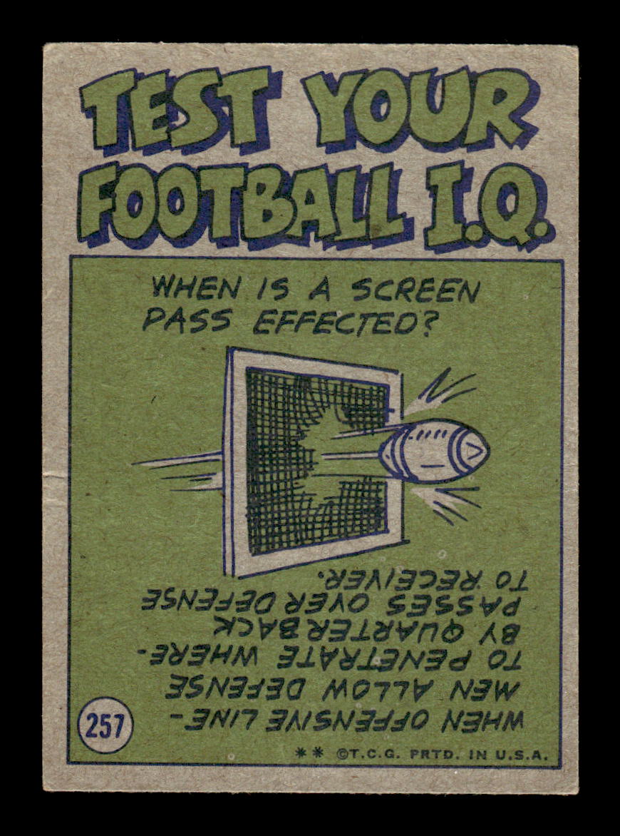 1972 Topps #257 L.C. Greenwood Very Good HOF-10002621