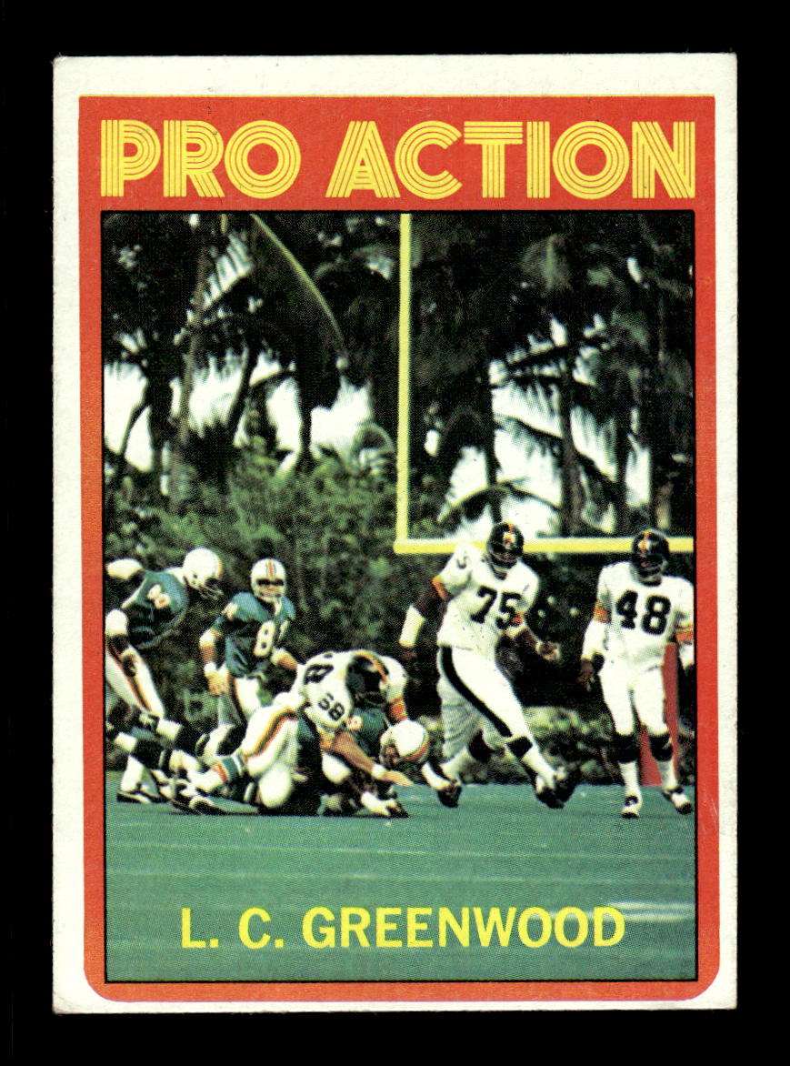 1972 Topps #257 L.C. Greenwood Very Good HOF-10002622