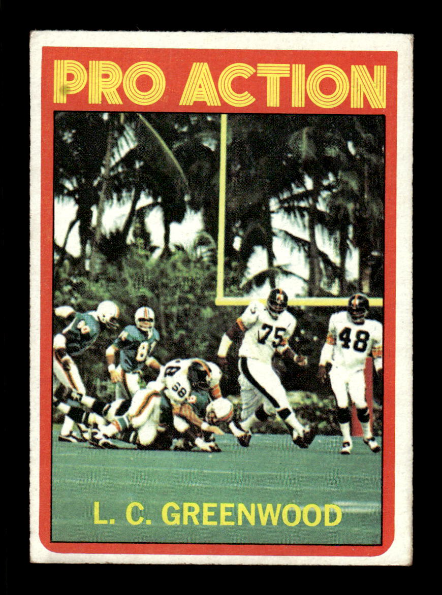 1972 Topps #257 L.C. Greenwood Very Good HOF-10002623