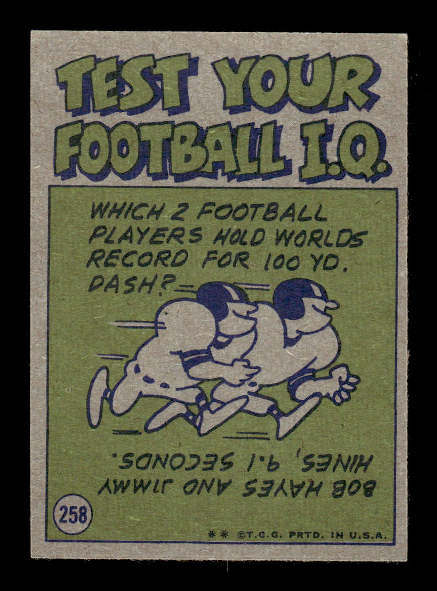 1972 Topps #258 Bob Lee Very Good HOF-10002624