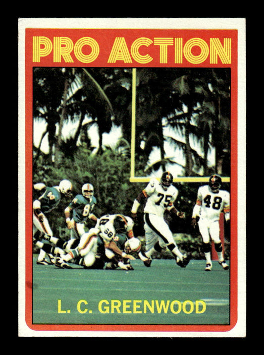 1972 Topps #257 L.C. Greenwood Very Good HOF-10002630