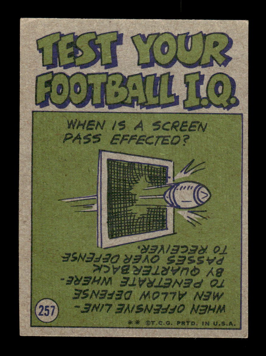 1972 Topps #257 L.C. Greenwood Very Good HOF-10002631