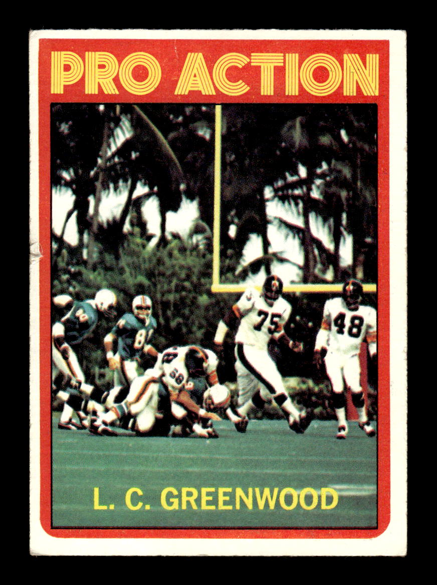 1972 Topps #257 L.C. Greenwood Very Good HOF-10002633