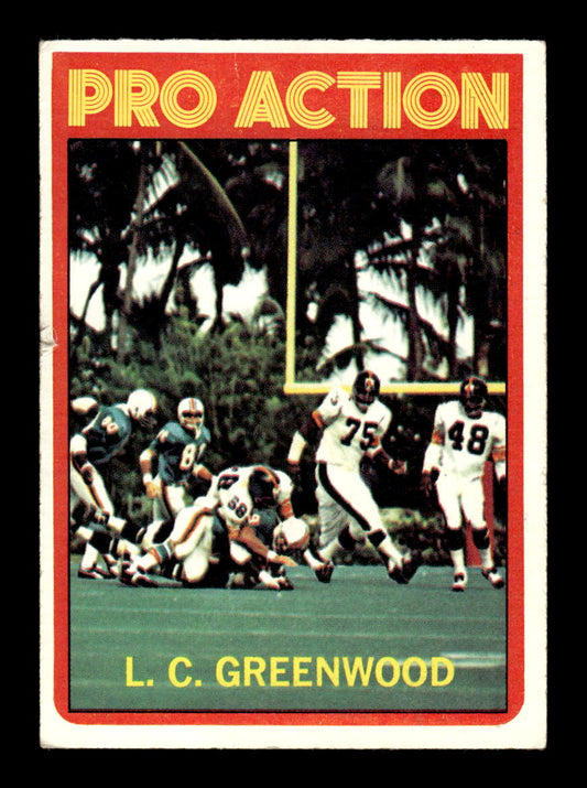 1972 Topps #257 L.C. Greenwood Very Good HOF-10002633