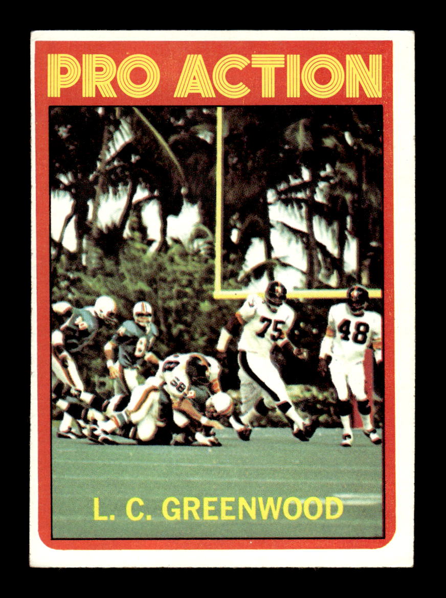 1972 Topps #257 L.C. Greenwood Very Good HOF-10002634