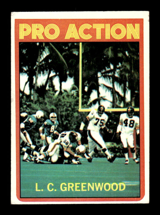 1972 Topps #257 L.C. Greenwood Very Good HOF-10002635