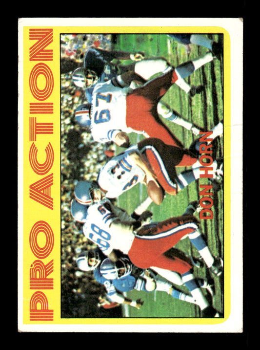 1972 Topps #256 Don Horn Very Good HOF-10002640
