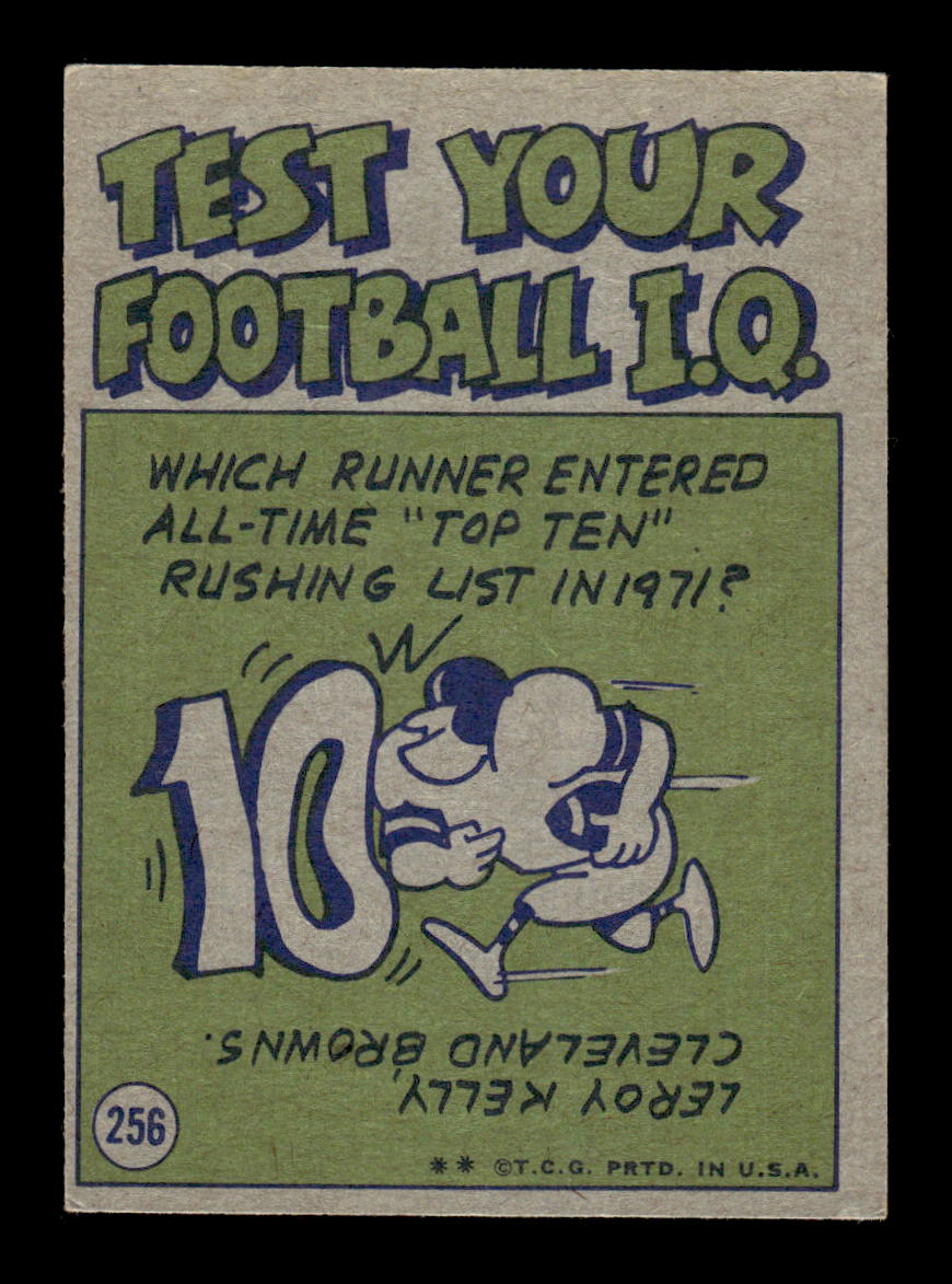 1972 Topps #256 Don Horn Very Good HOF-10002641