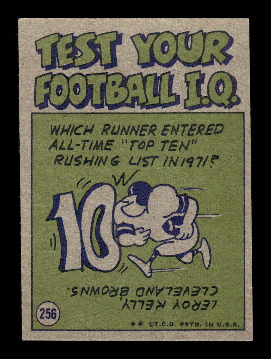 1972 Topps #256 Don Horn Very Good HOF-10002642