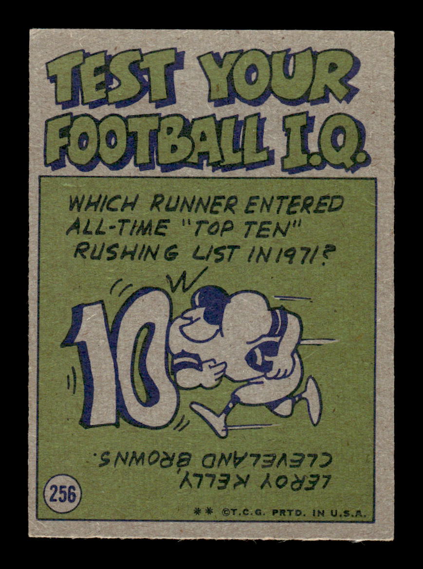 1972 Topps #256 Don Horn Very Good HOF-10002643