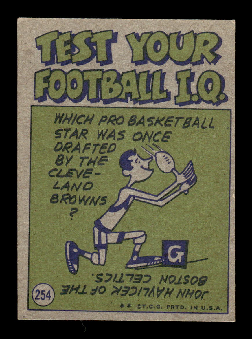 1972 Topps #254 John Hadl Very Good HOF-10002646