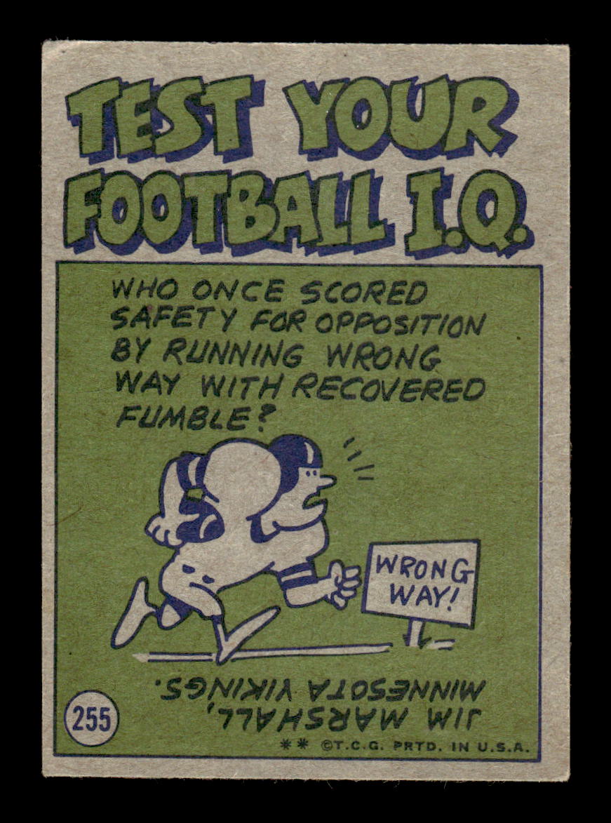 1972 Topps #255 Vic Washington Very Good HOF-10002648