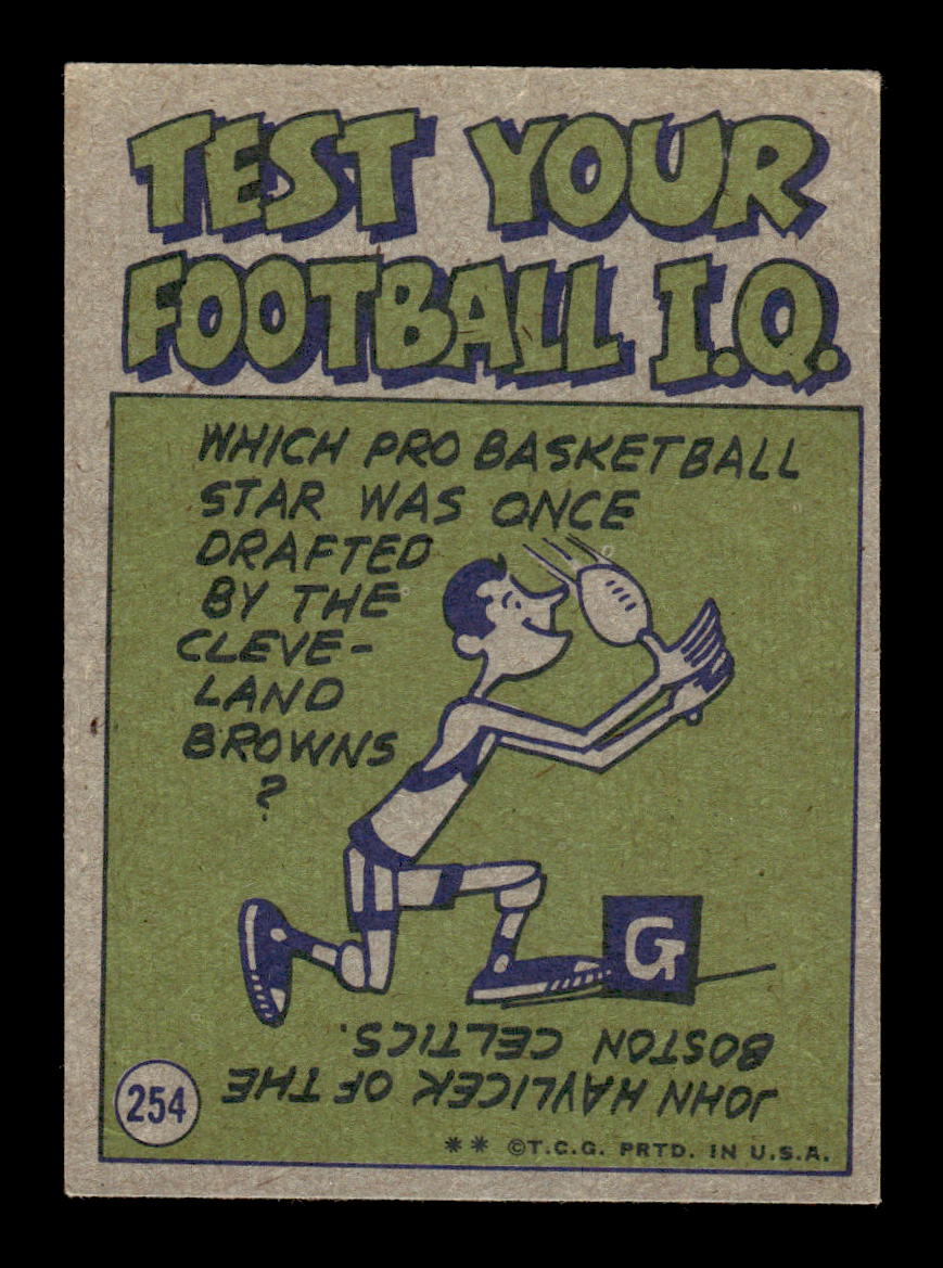 1972 Topps #254 John Hadl Very Good HOF-10002651