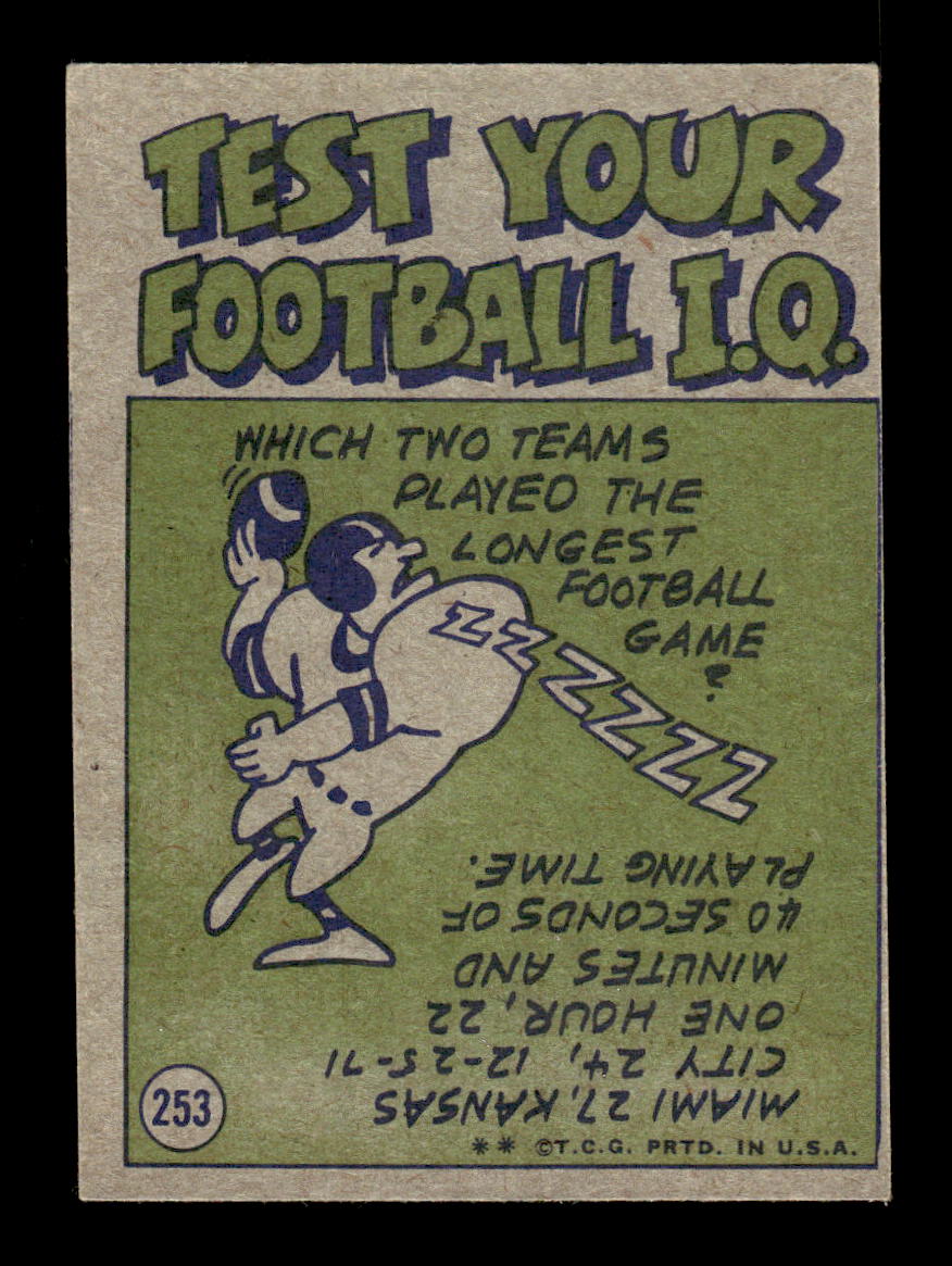 1972 Topps #253 Duane Thomas Very Good HOF-10002668