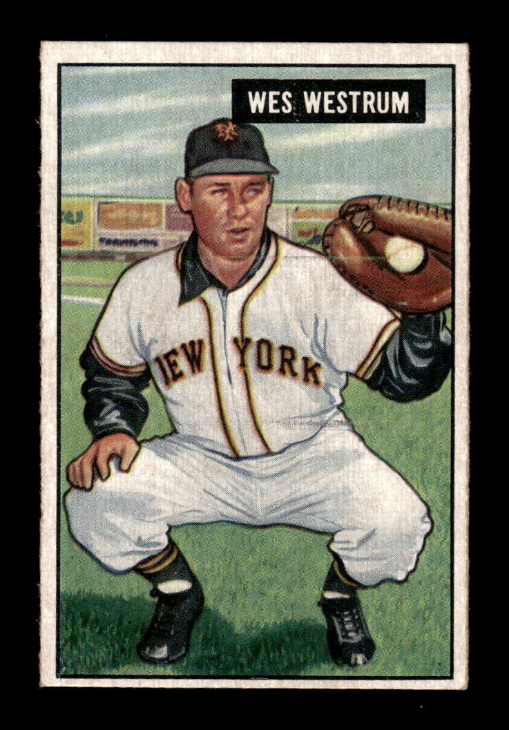 1951 Bowman #161 Wes Westrum Very Good HOF-10002675