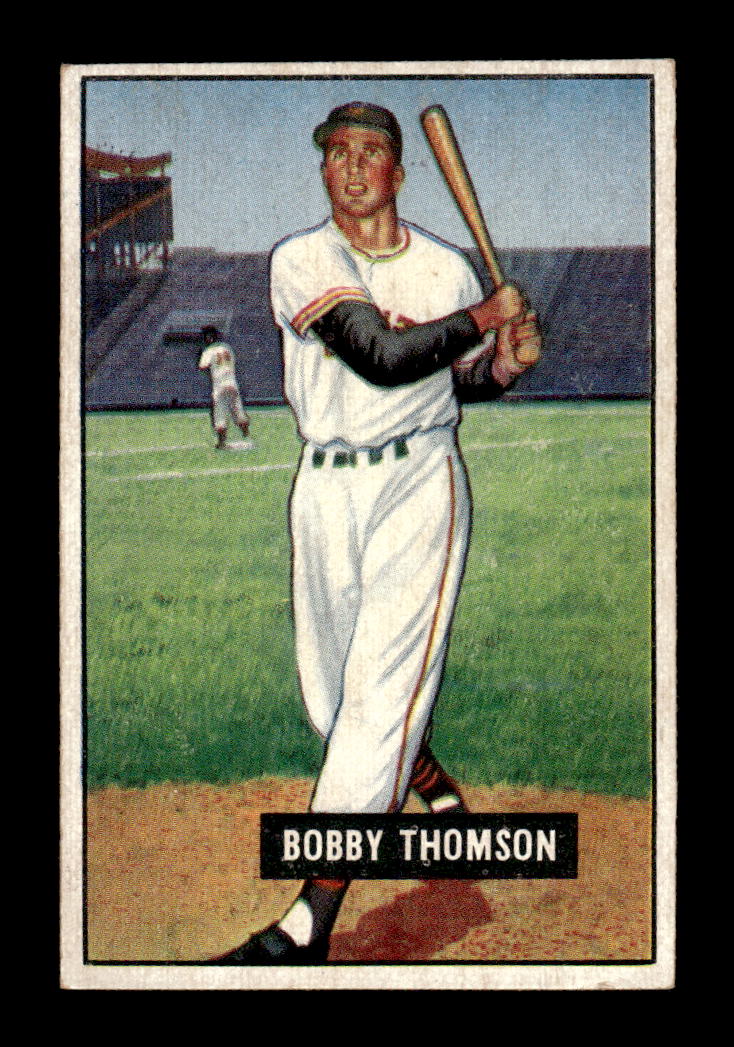 1951 Bowman #126 Bobby Thomson Very Good HOF-10002676