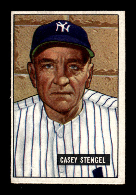 1951 Bowman #181 Casey Stengel Very Good HOF-10002677