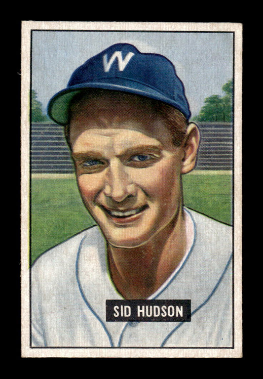 1951 Bowman #169 Sid Hudson Very Good HOF-10002680