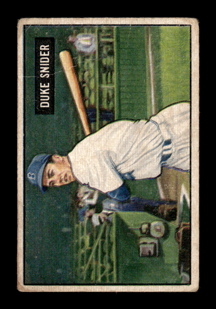 1951 Bowman #32 Duke Snider Very Good HOF-10002681