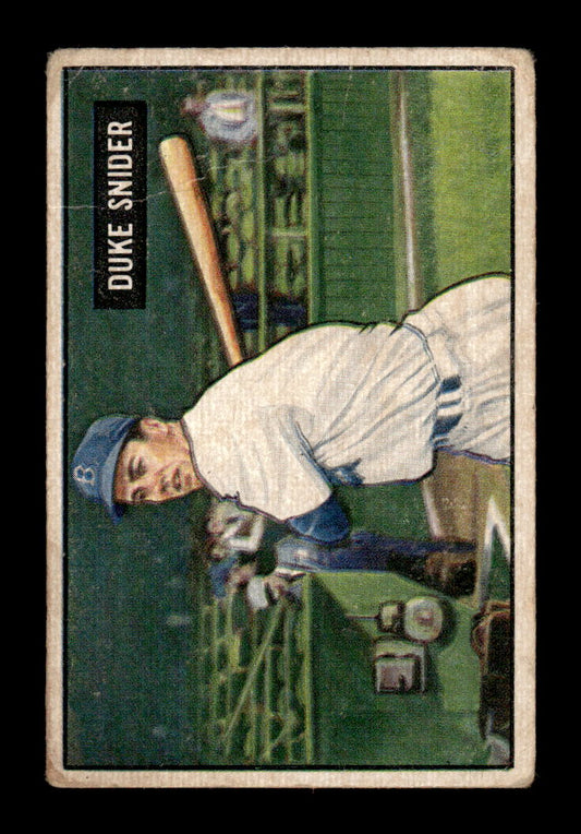 1951 Bowman #32 Duke Snider Very Good HOF-10002681
