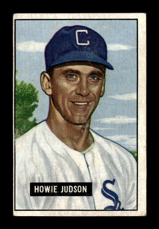1951 Bowman #123 Howie Judson Very Good HOF-10002683