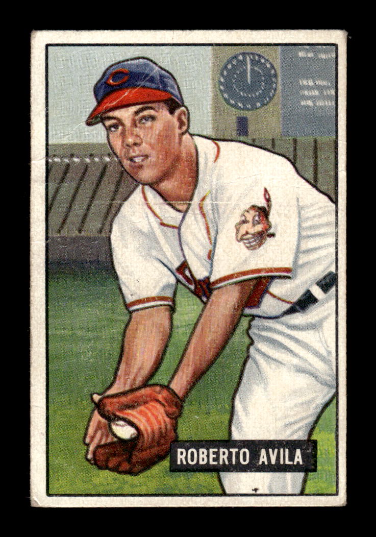 1951 Bowman #188 Roberto Avila Very Good HOF-10002684