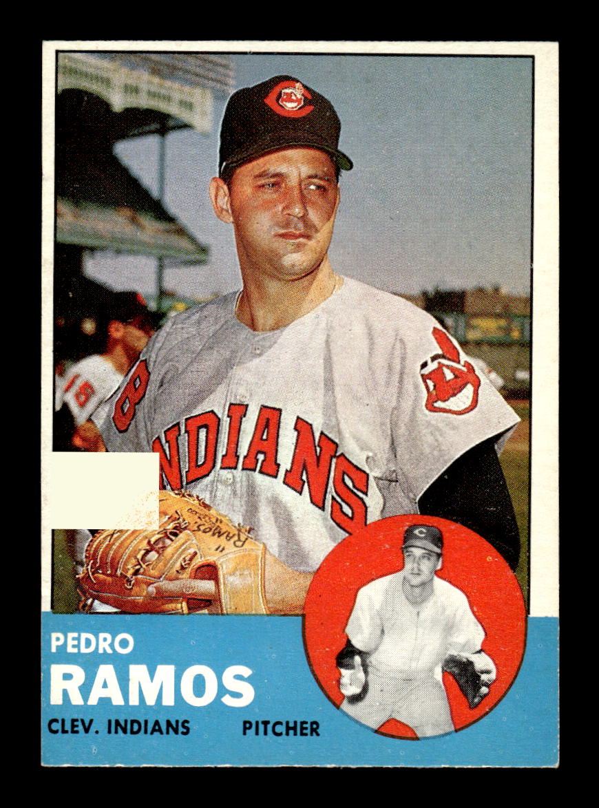 1963 Topps #14 Pedro Ramos Excellent HOF-10002695