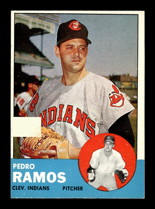 1963 Topps #14 Pedro Ramos Excellent HOF-10002695