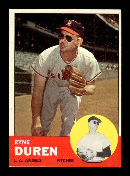 1963 Topps #17 Ryne Duren Excellent HOF-10002698