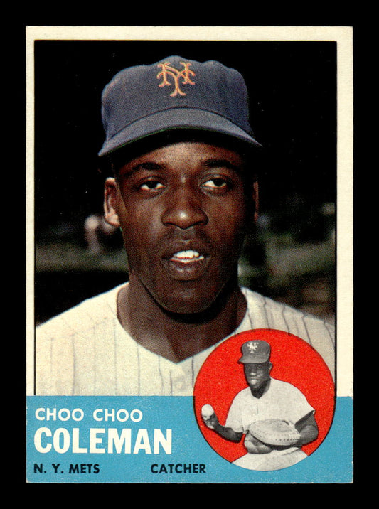 1963 Topps #27 Choo Choo Coleman Excellent HOF-10002705