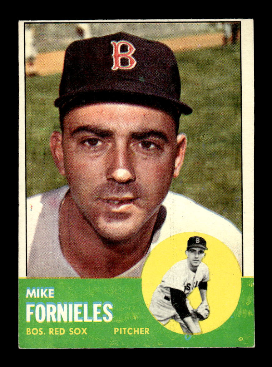 1963 Topps #28 Mike Fornieles Excellent HOF-10002706