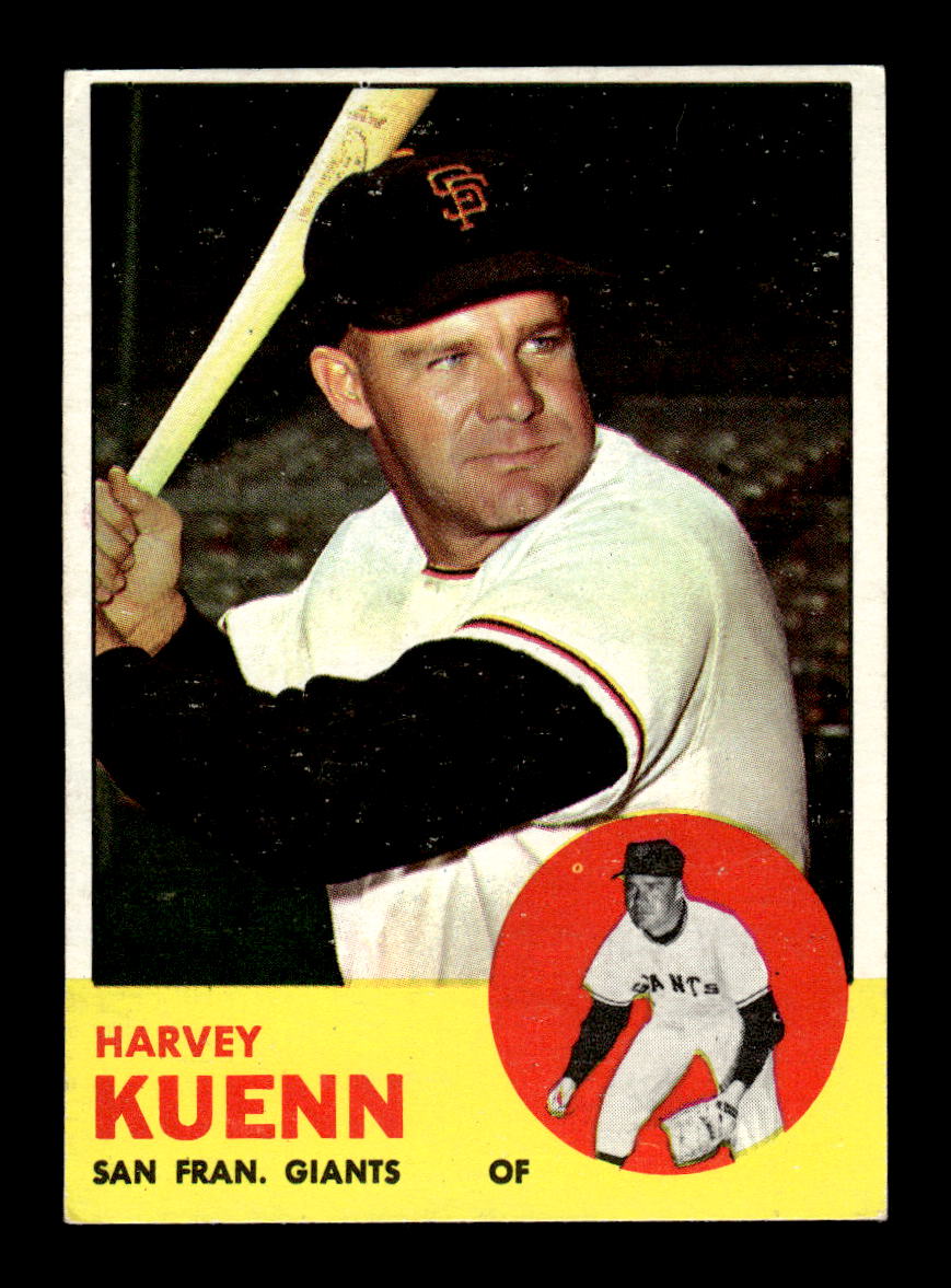 1963 Topps #30 Harvey Kuenn Excellent HOF-10002708
