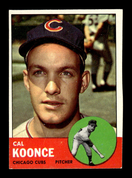 1963 Topps #31 Cal Koonce Excellent HOF-10002709