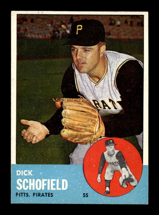 1963 Topps #34 Dick Schofield Excellent HOF-10002712