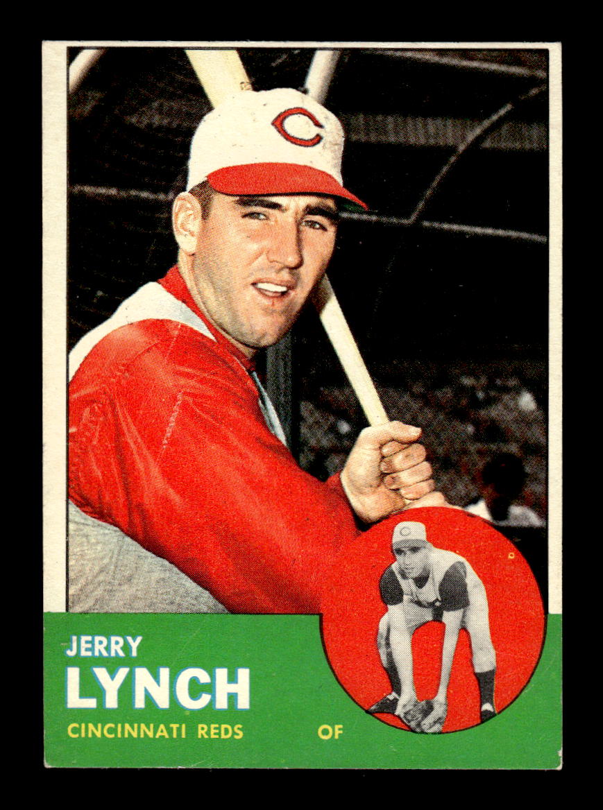 1963 Topps #37 Jerry Lynch Excellent HOF-10002715