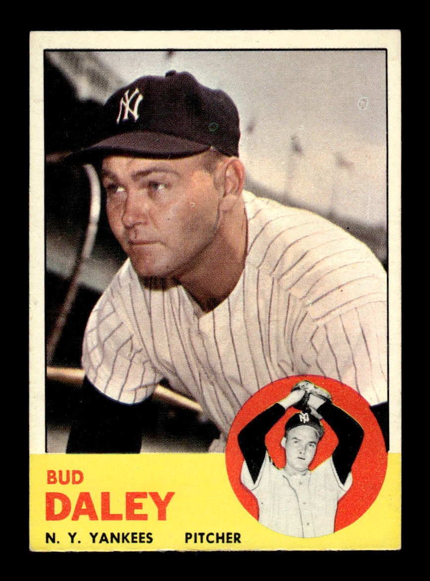 1963 Topps #38 Bud Daley Excellent HOF-10002718
