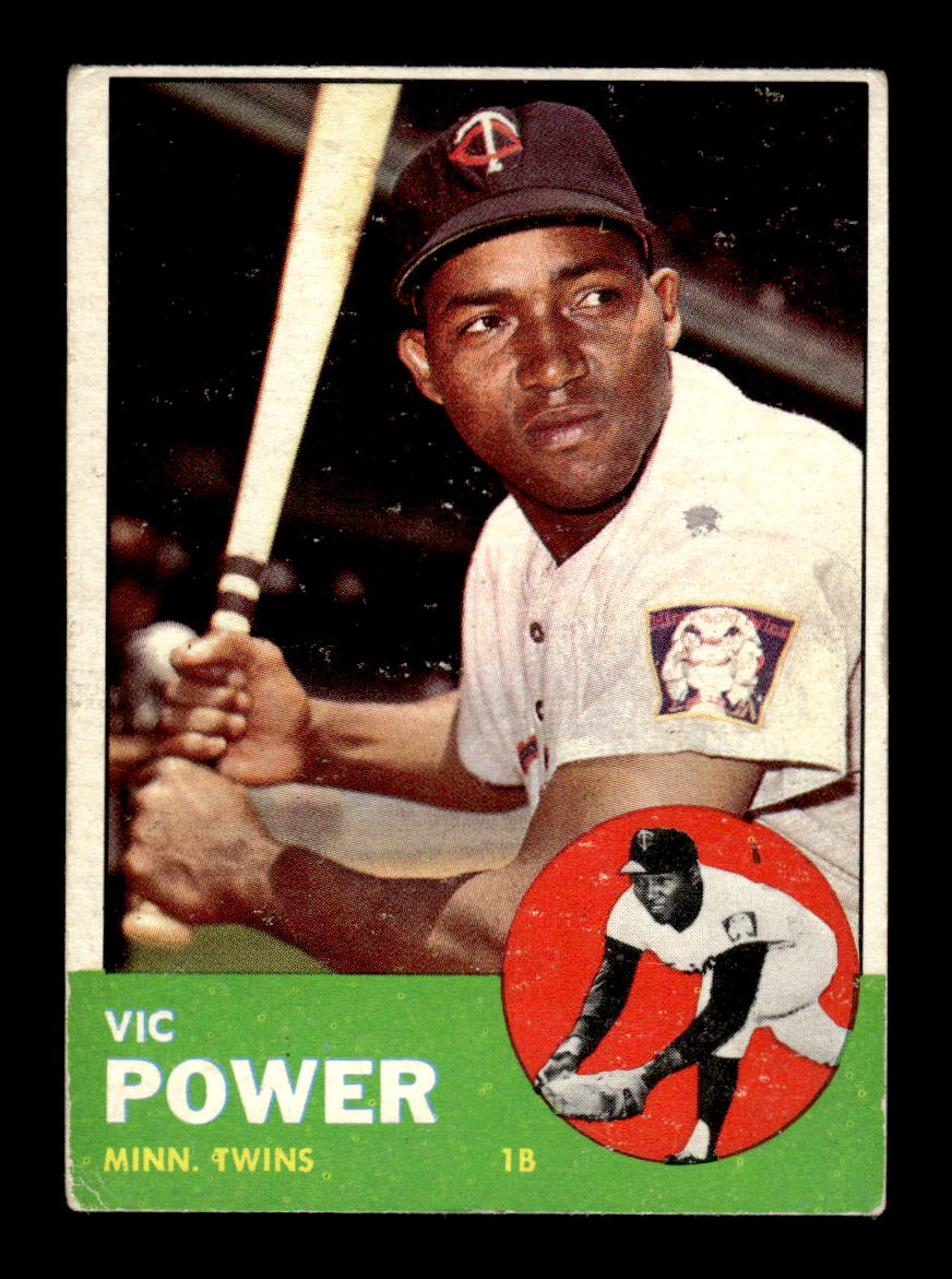 1963 Topps #40 Vic Power Excellent HOF-10002720