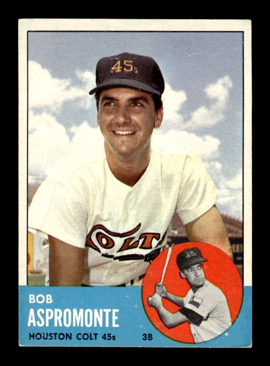 1963 Topps #45 Bob Aspromonte Excellent HOF-10002723