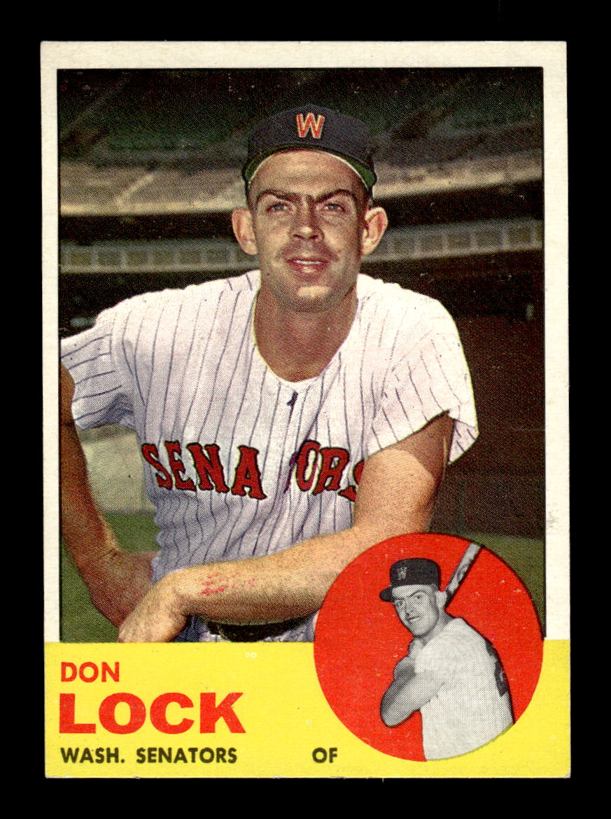1963 Topps #47 Don Lock Excellent HOF-10002725
