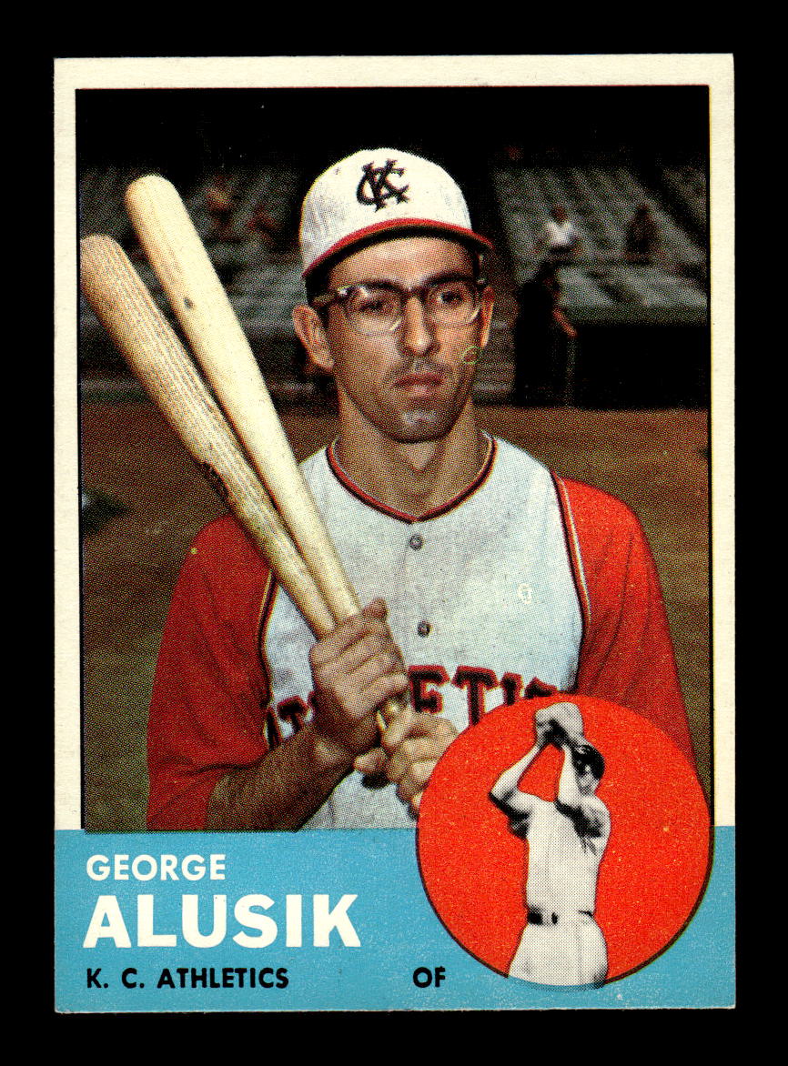 1963 Topps #51 George Alusik Excellent HOF-10002729