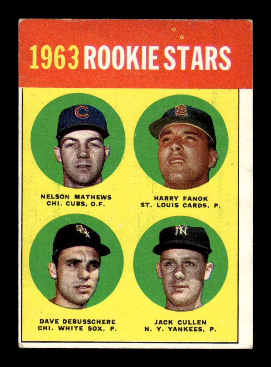 1963 Topps #158 1963 Rookie Stars Ex HOF-10002732