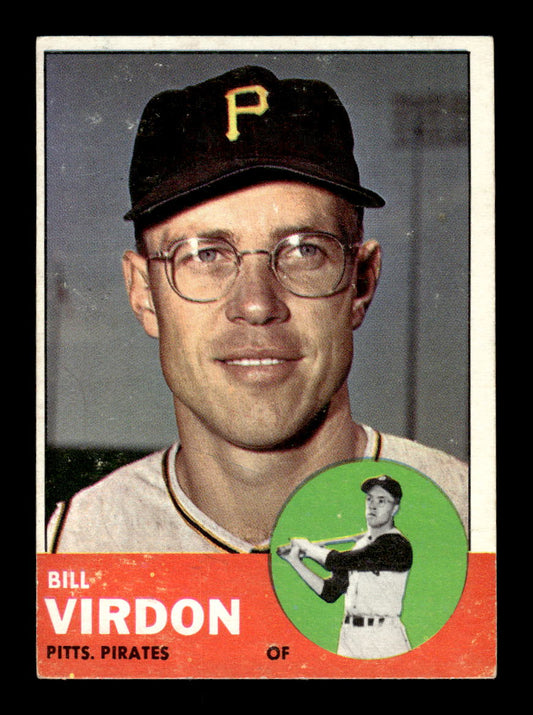 1963 Topps #55 Bill Virdon Excellent HOF-10002733